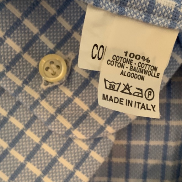 Griffoni Men's long sleeves shirt - Picture 7 of 9